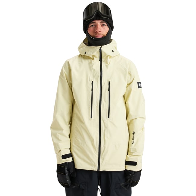Veste de snow technique PRO PATH STRETCH GORETEX jaune pastel yellow <span itemprop=