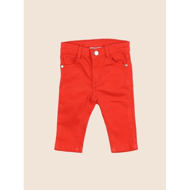 Jean - Bon état orange <span itemprop=