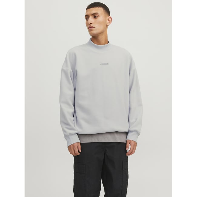 Sweat-Shirt grise - high-rise <span itemprop=