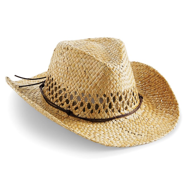 Chapeau de cowboy beige <span itemprop=