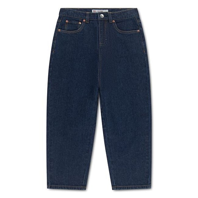 Barreljeans met baggy-pasvorm <span itemprop=