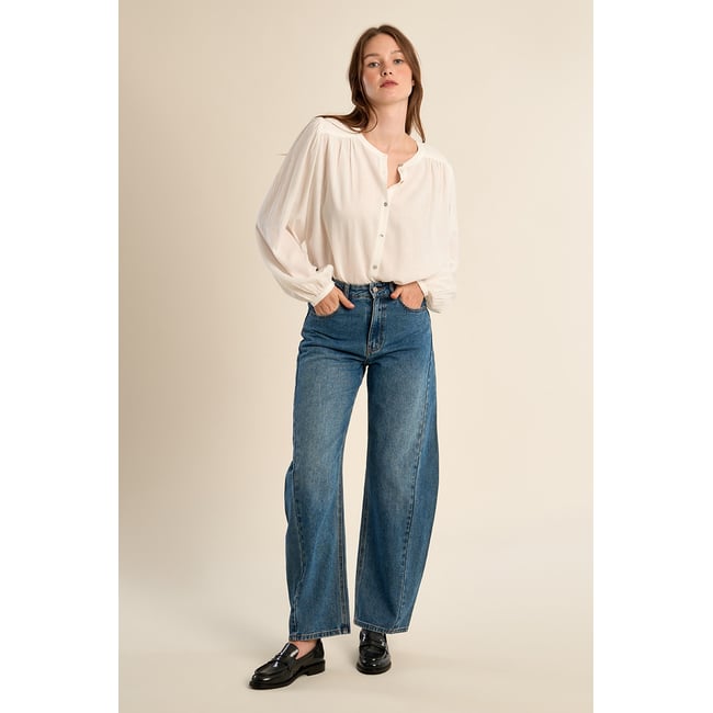 Jean barrel, taille haute - MOLLY BRACKEN