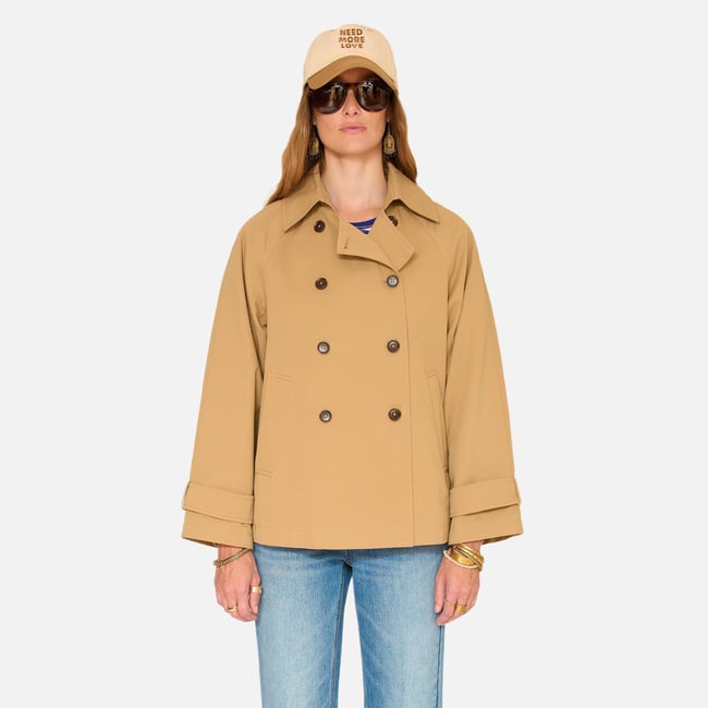 Manteau WOMA 26s sable <span itemprop=
