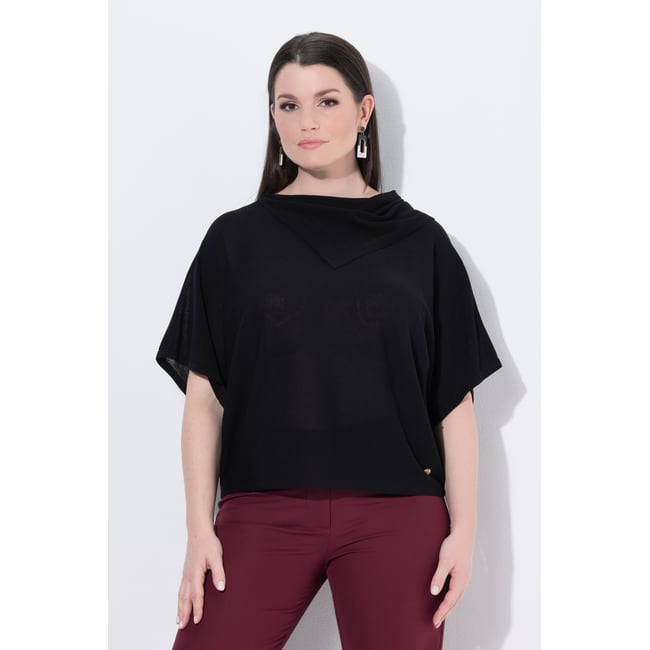 Pull, maille transversale, oversize - ULLA POPKEN