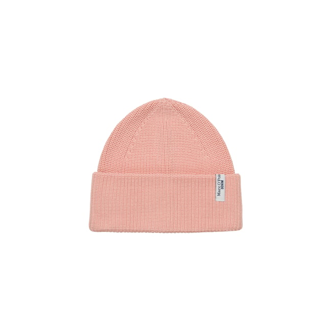 bonnet tricoté en fil de coton compact - MARC O’POLO DENIM