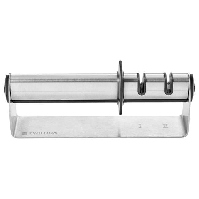 Aiguiseur Twinsharp argent <span itemprop=