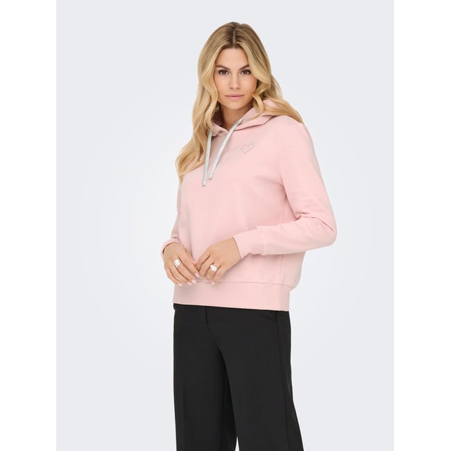 Sweat À Capuche rouge - rosy touch <span itemprop=