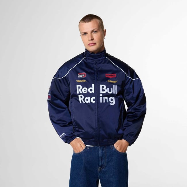 Veste À Col Montant Avec Logo marine <span itemprop=