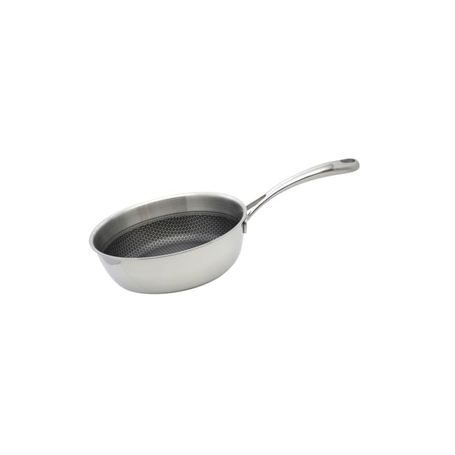 Poêle sauteuse 20 cm en inox 18/10 RELIEF EVOLUTION inox <span itemprop=