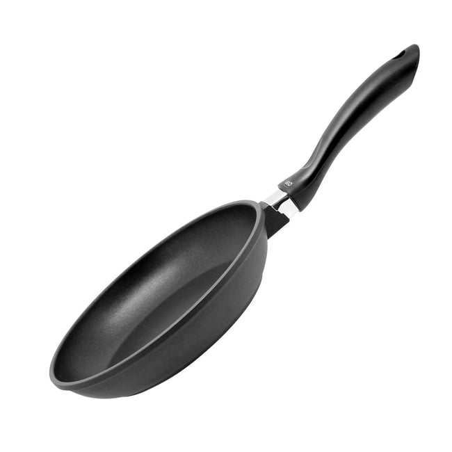 Poêle à frire 24 cm sans PFAS ALUCAST noir <span itemprop=