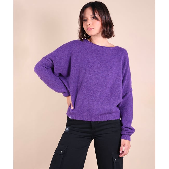 Pull doux oversize PETRA v002236 <span itemprop=