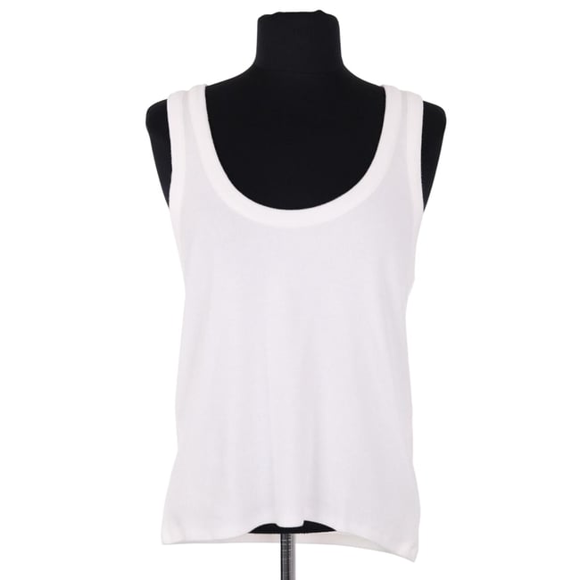 Top sans manche - Très Bon État blanc <span itemprop=