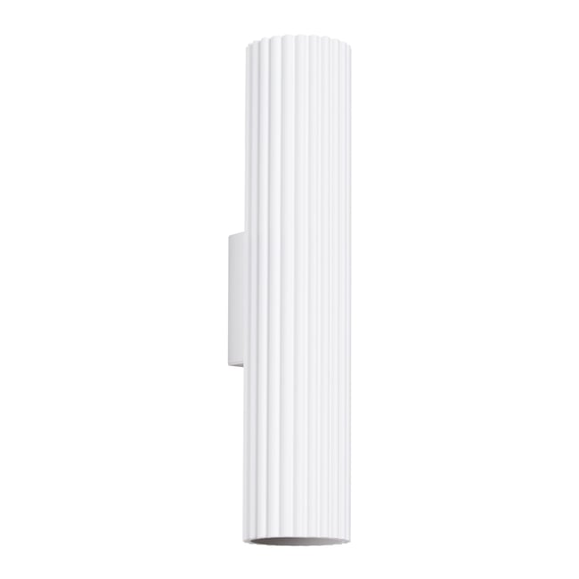 Applique Aluminium Blanc GU10 2 Karbon 30 Couleur blanc <span itemprop=