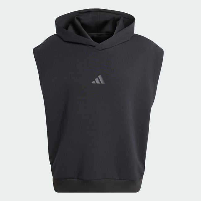 Haut Sans Manches À Capuche Soft Lux black <span itemprop=