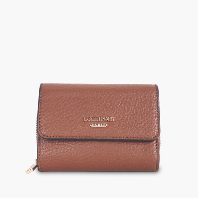 Portefeuille  Tifora camel,doré <span itemprop=