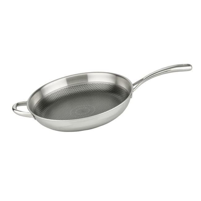 Poêle 32 cm en inox 18/10 RELIEF EVOLUTION inox <span itemprop=