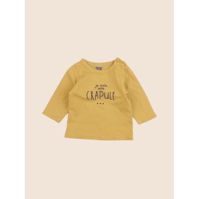 Tee-shirt - Très bon état jaune <span itemprop=