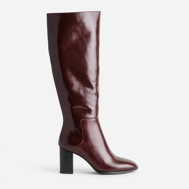 Botte À Talon en cuir MANON - ERAM