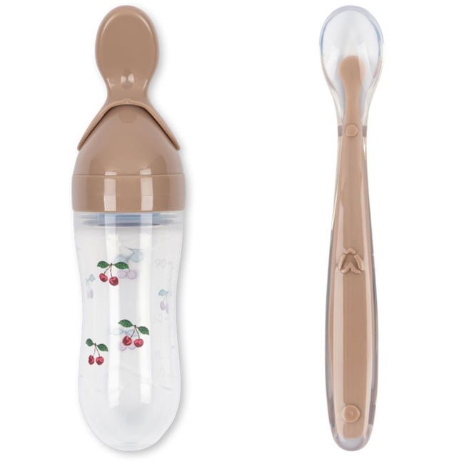 Sucette grignoteuse rouge, rose, vert <span itemprop=