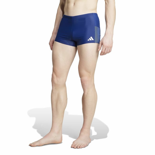 Boxer de bain colorblock  bleu marine <span itemprop=