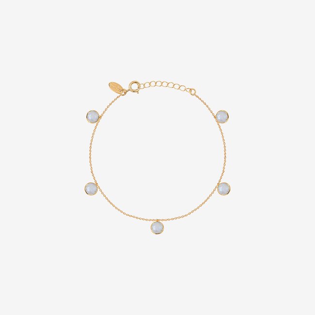 Bracelet moorea multi blanc <span itemprop=