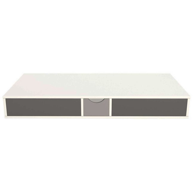 Tiroir pour lit bora Couleur gris clair <span itemprop=