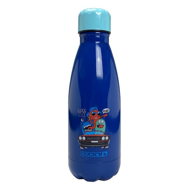 Bouteille Isotherme Car finition brillante 350ML Couleur bleu <span itemprop=