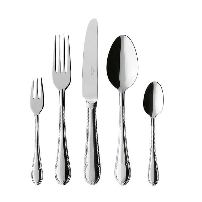 Ménagère 30Pcs. MADEMOISELLE Couleur argent/platine <span itemprop=