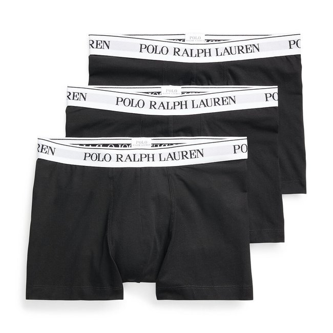 Confezione da 3 boxer nero + nero + nero POLO RALPH LAUREN