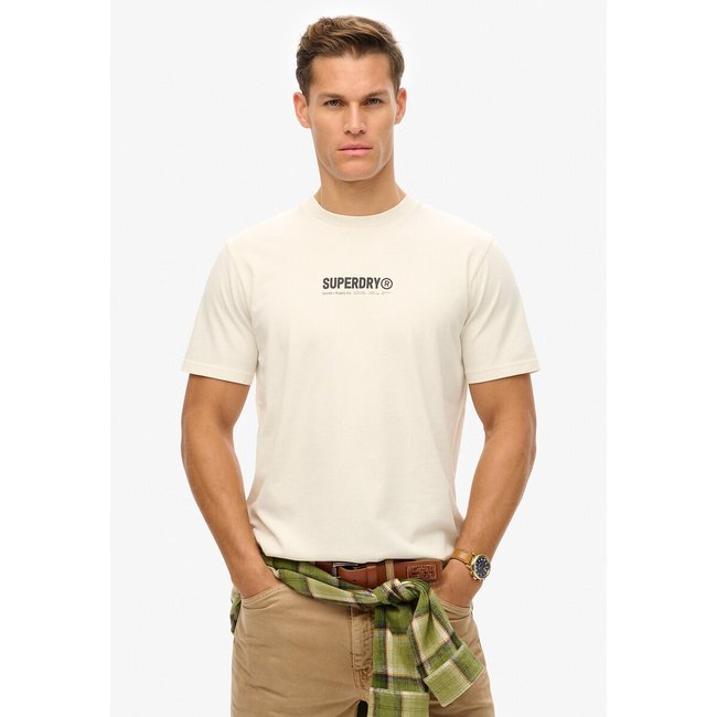 Rundhals T-Shirt Utility Sport kreide <span itemprop=