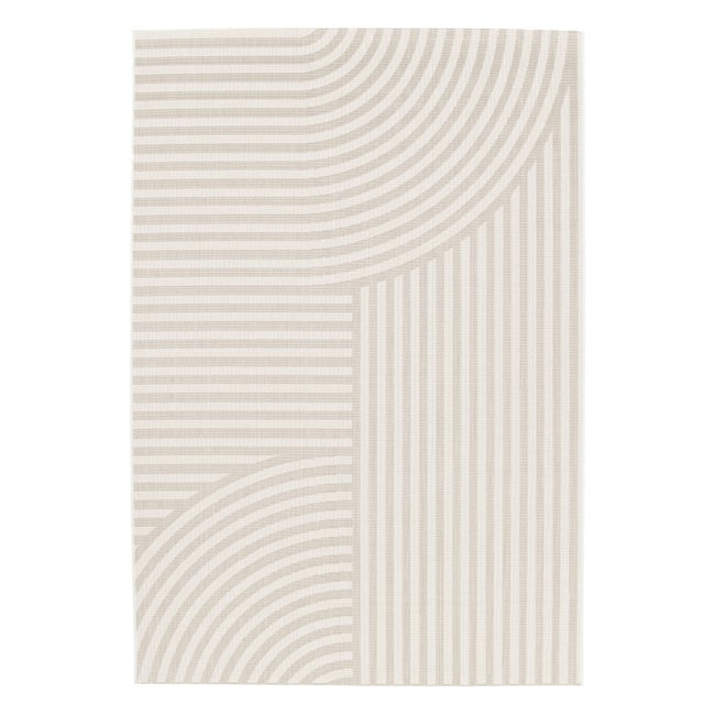 Tapis intérieur rectangulaire moderne BELLAMY Couleur beige <span itemprop=