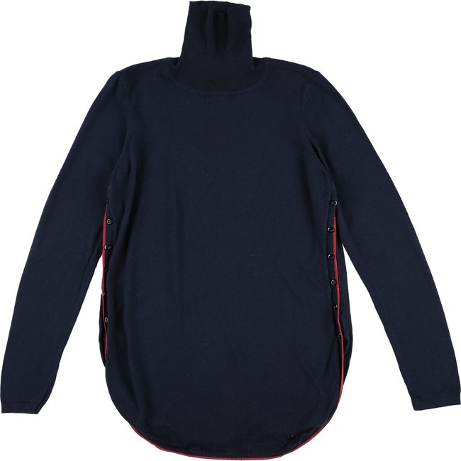 Pull de grossesse -  Très bon état bleu;brique <span itemprop=