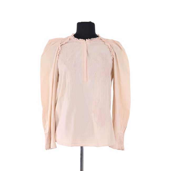 Blouse - Très Bon État beige <span itemprop=