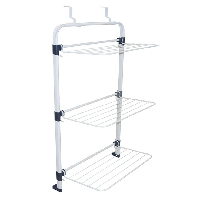étendoir Suspendu 3 Niveaux Pour Porte 10m Couleur v002227 <span itemprop=