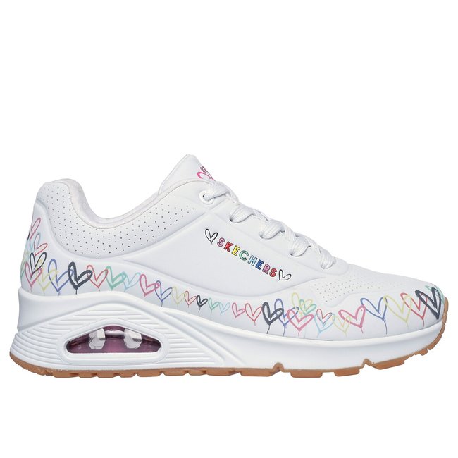 Sneakers, Polyurethan weiss <span itemprop=