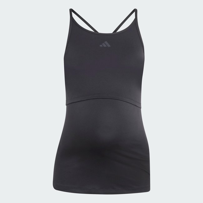 Débardeur d’entraînement de maternité black <span itemprop=
