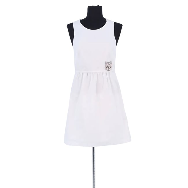 Robe - Très Bon État blanc <span itemprop=