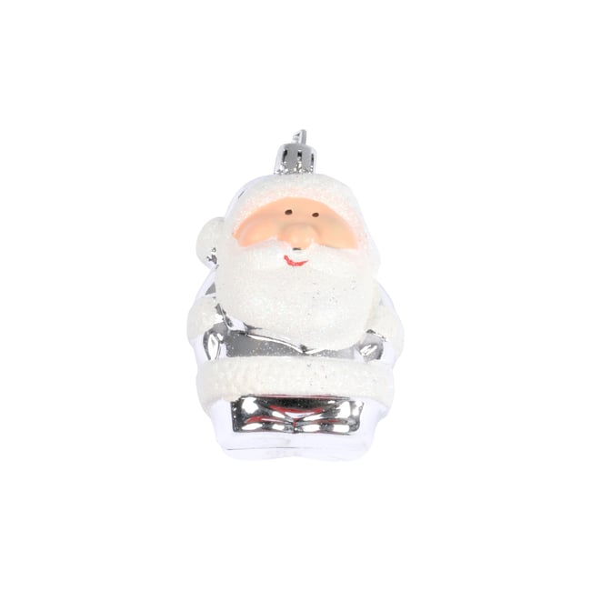 Suspension Pere noel argent Couleur argent <span itemprop=