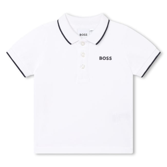 T-shirt col v manches courtes en coton bio marine Monoprix | La Redoute