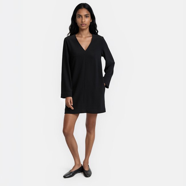 Robe courte et droite manches longues - LA REDOUTE COLLECTIONS
