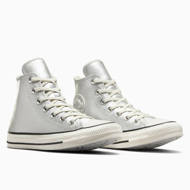 All Star Hi Metallic Ballet Trainers in Leather - CONVERSE