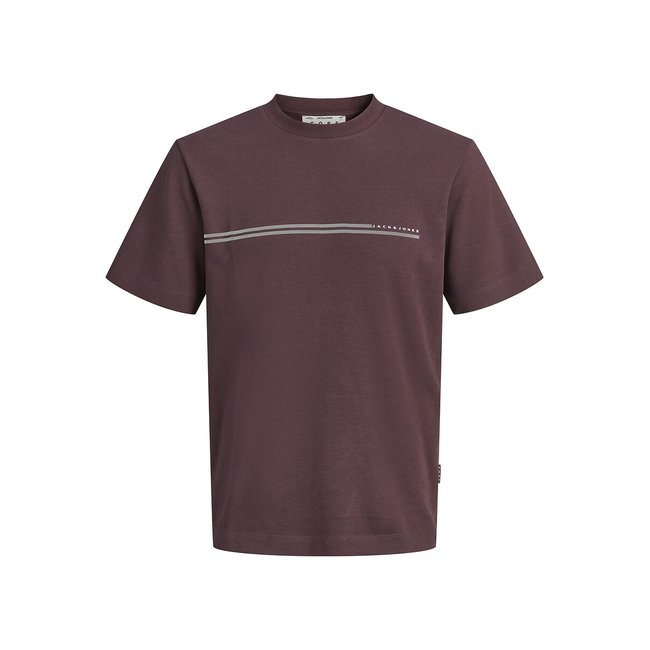 T-shirt manches courtes bordeaux <span itemprop=