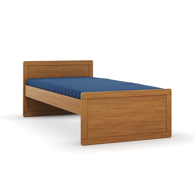 Pack lit évolutif avec matelas Bois massif  PETER - AKITEN RETAIL