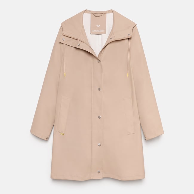 Imperméable Oversize Végan à Capuche RAIN JACKET - LEMON JELLY