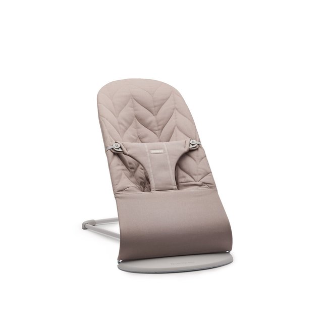 Bliss Woven Bouncer with Petal Quilting, sandy grey, BABYBJORN