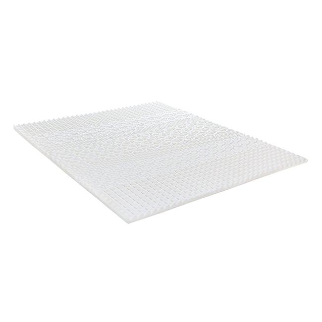 Surmatelas Mousse Nuage 90x190 cm Mémoire de forme & Zonage de confort Couleur blanc <span itemprop=