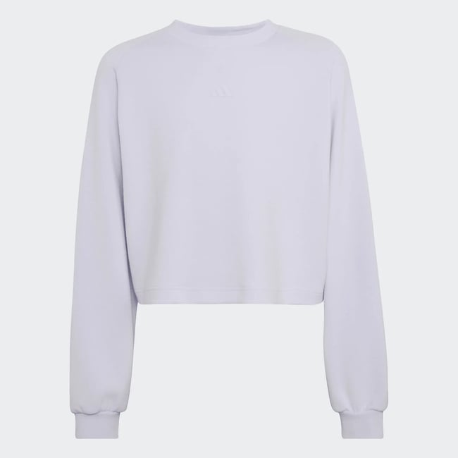Felpa girocollo malva adidas Performance