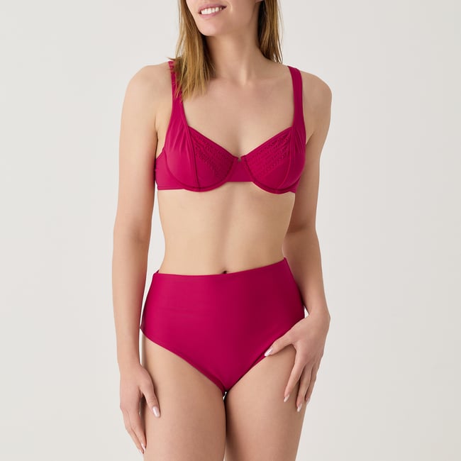 Bas de maillot culotte haute couvrante DARLING v002231 <span itemprop=