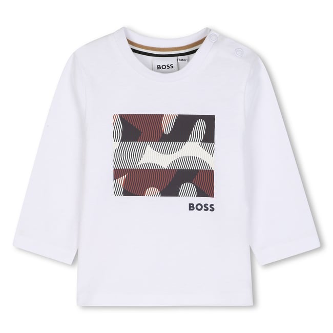 Tee-shirt manches longues - BOSS KIDSWEAR
