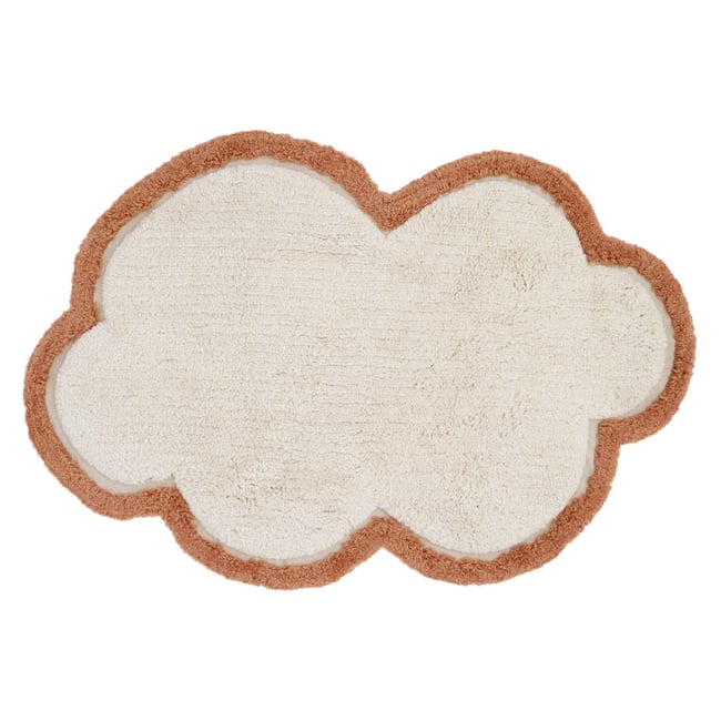 Tapis enfant nuage Little Nimbus Toffee Couleur toffee <span itemprop=